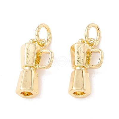 Brass Pendants KK-P217-14G-1