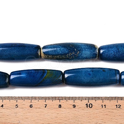 Natural Agate Dyed Beads Strands G-T138-230A-1
