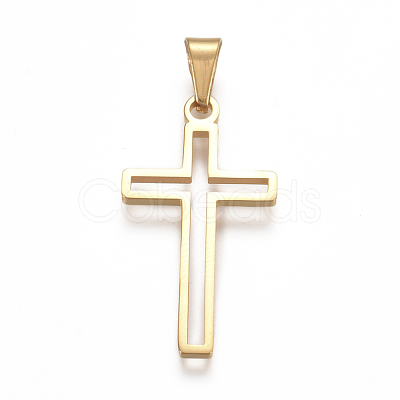 304 Stainless Steel Pendants Ion Plating(IP) STAS-G217-13G-1