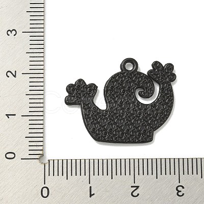 Halloween Theme Alloy Enamel Pendants ENAM-I060-11B-1