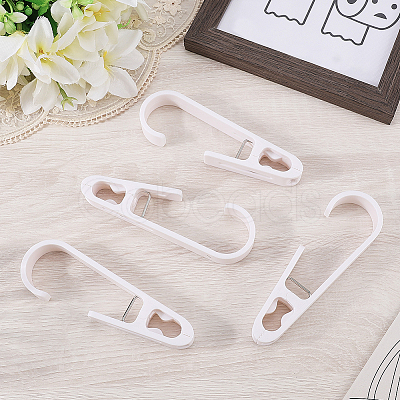 4Pcs Plastic Clothes Clip Hook AJEW-CN0006-34C-1