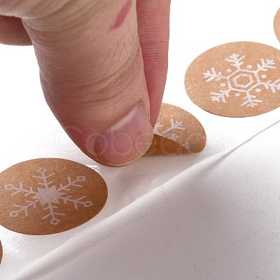 Flat Round Roll Stickers DIY-B045-02-1