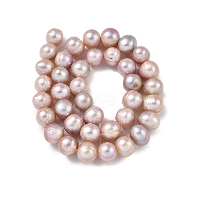 Natural Cultured Freshwater Pearl Beads Strands PEAR-I007-07U-01C-1