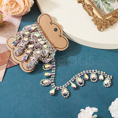 1 Yard Iron Rhinestone Strass Chains FIND-PJ0001-44B-1
