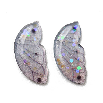 Transparent Epoxy Resin Pendants CRES-A053-07-1