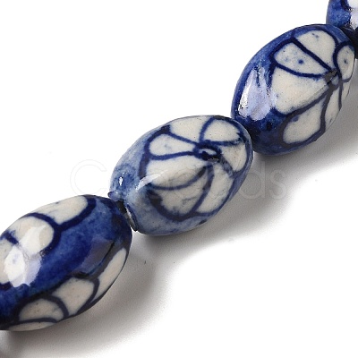 Blue and White Porcelain Beads PORC-C003-02-1