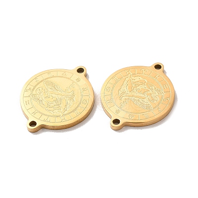 Ion Plating(IP) 304 Stainless Steel Connector Charms STAS-C074-11G-12-1