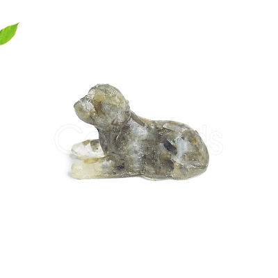 Resin Dog Display Decoration PW-WGF94F5-18-1