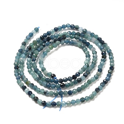 Natural Blue Tourmaline Beads Strands G-E608-A05-A-1