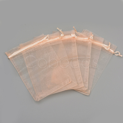 Organza Gift Bags with Drawstring OP-R016-7x9cm-23-1