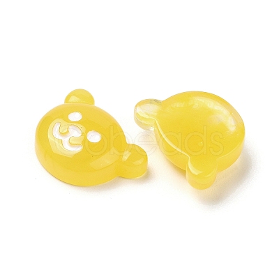 Translucent Resin Animal Decoden Cabochons RESI-M040-03-3-1