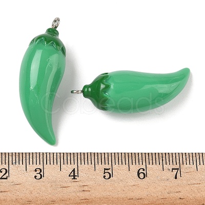 Opaque Acrylic Pendants OACR-Z031-01P-03-1