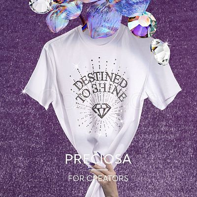 Preciosa® MAXIMA Crystal No Hotfix Flatback Stones Y-PRC-NSS10-00030-425-1