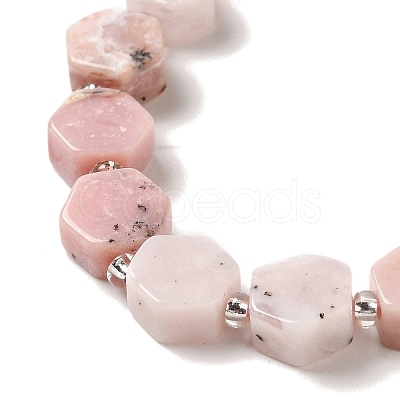 Natural Pink Opal Beads Strands G-P534-A10-02-1