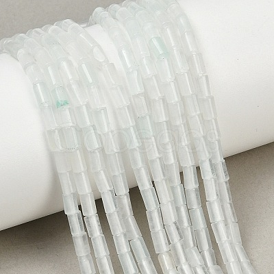 Dyed Natural White Jade Beads Strands G-P600-B07-01D-1