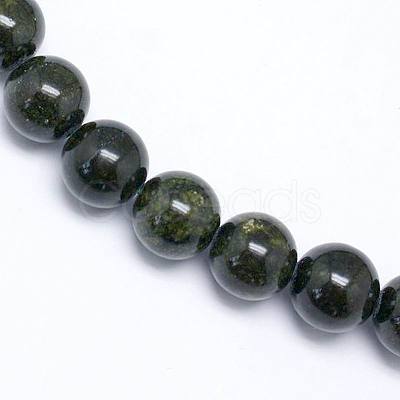 Round Gemstone Beads X-SNOW-10D-1