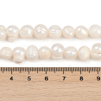 Natural Cultured Freshwater Pearl Beads Strands PEAR-I007-07J-09A-1
