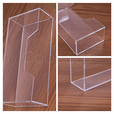 Transparent Acrylic Napkin Holder ODIS-WH0099-82B-1