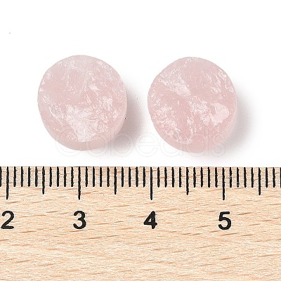 Natural Rose Quartz Cabochons G-K338-39B-02-1