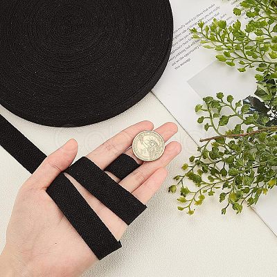 Cotton Cotton Twill Tape Ribbons OCOR-WH0057-30C-02-1