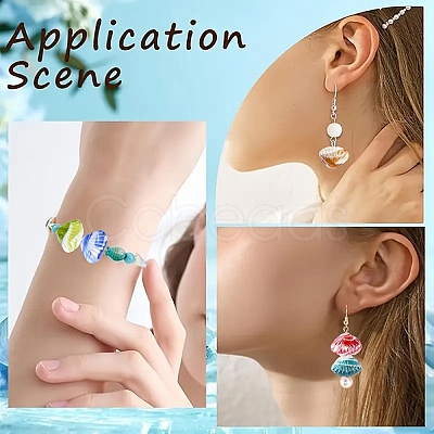 20Pcs Handmade Lampwork Beads LAMP-YW0001-61A-1