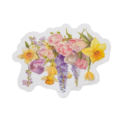 Scrapbooking Waterproof Sticker PET Decorative Stickers DIY-M076-04A-1