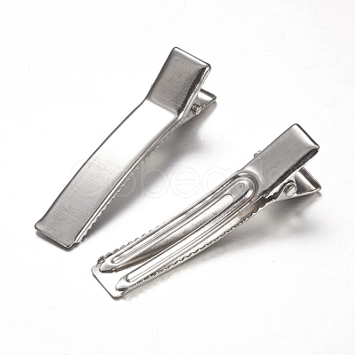 Iron Alligator Hair Clip Findings IFIN-A171-14A-1