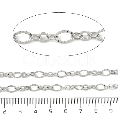 304 Stainless Steel Link Chains CHS-G052-02P-1