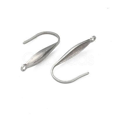 304 Stainless Steel Ear Wire Accessory STAS-Q336-12B-P-1