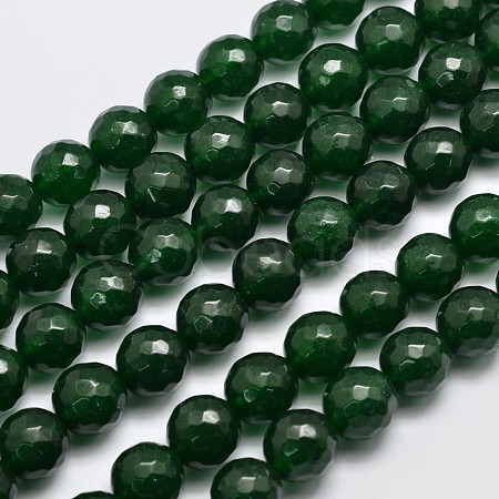 Natural Malaysia Jade Bead Strands G-A147-10mm-A07-1