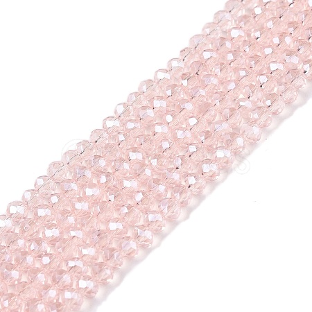 Electroplate Glass Beads Strands EGLA-A044-T2mm-A22-1
