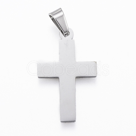Tarnish Resistant 304 Stainless Steel Pendants STAS-G156-02P-1
