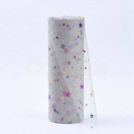 Star Sequin Deco Mesh Ribbons OCOR-P010-F12-1