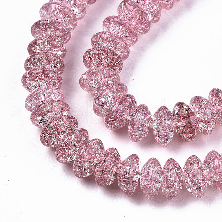 Crackle Glass Beads GLAA-S192-004C-1