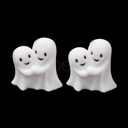 Halloween Silicone Focal Beads SL-CBADC51-03-1