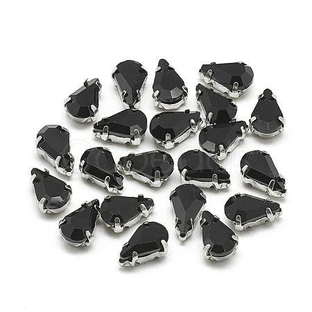 Sew on Rhinestone RGLA-T035-6x10mm-23-1