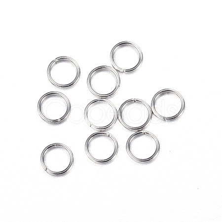 Tarnish Resistant 304 Stainless Steel Open Jump Rings A-STAS-N0014-71P-3mm-1