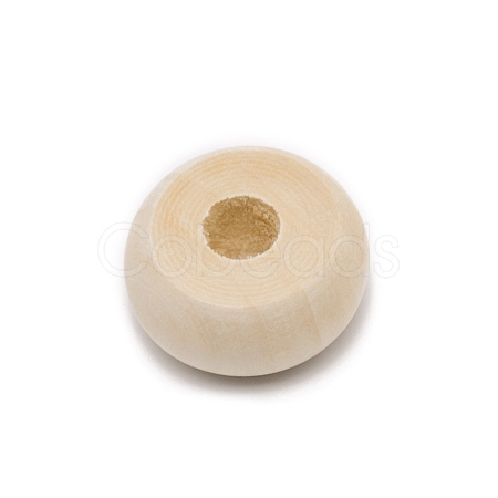 Natural Wood Beads WOOD-WH0115-63-1