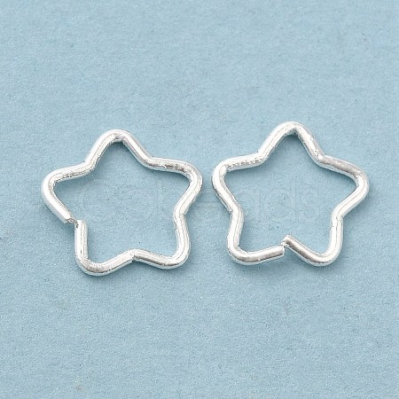 Brass Open Linking Rings KK-F855-09S-1