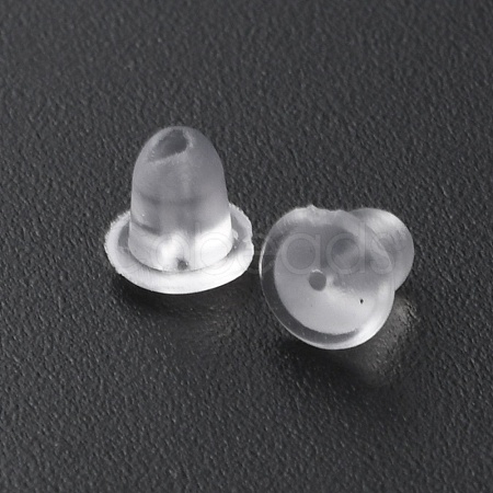 200Pcs Resin Bell Ear Nuts RESI-WH0021-58-1