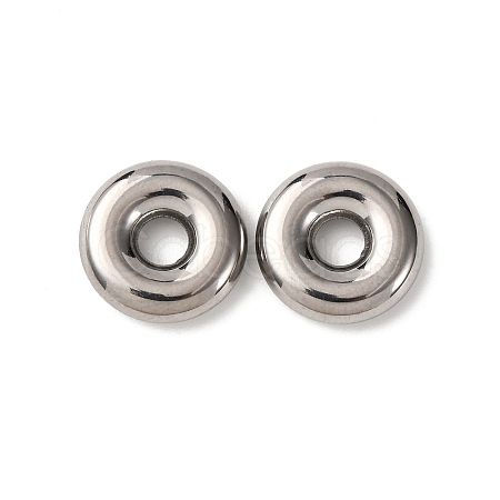 304 Stainless Steel European Beads STAS-D383-01A-P-1