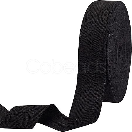 Cotton Cotton Twill Tape Ribbons OCOR-WH0057-30I-02-1
