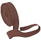 BENECREAT 9.8~10m Polycotton Ribbon, for Garment Accessories, Coconut Brown, 3/4 inch(18mm), about 10.94 Yards(9.8~10m)/Set