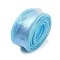 Fishtail Yarn Iridescent Ribbon for Bowknot Making, Gift Wrapping, Light Blue, 1-5/8 inch(40mm), about 9.84 Yards(9m)/Roll