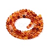 Dyed Natural White Jade Beads Strands G-T140-4mm-A13-3