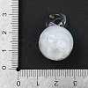 Handmade Lampwork Pendants LAMP-Q005-07F-3