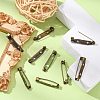 Iron Brooch Findings E021Y-NFAB-5