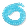 Baking Plating Glass Beads Strands X1-GLAA-H036-01G-4