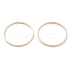 Brass Linking Rings KK-Y003-03I-G-2