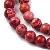 Dyed Natural Regalite/Imperial Jasper/Sea Sediment Jasper Beads Strands G-B124-C02-12-4